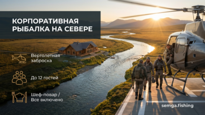 Корпоративный рыболовный тур на Север: как организовать выезд для команды