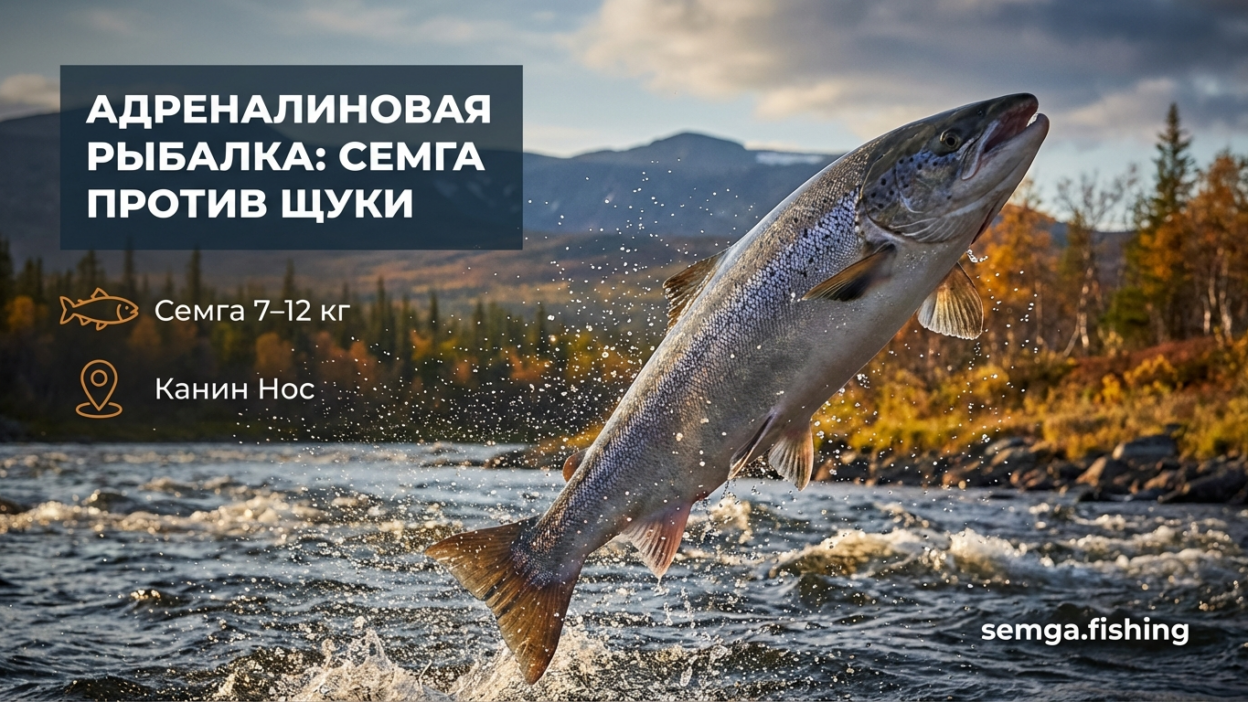 Сёмга или щука: какой трофей даёт больше адреналина
