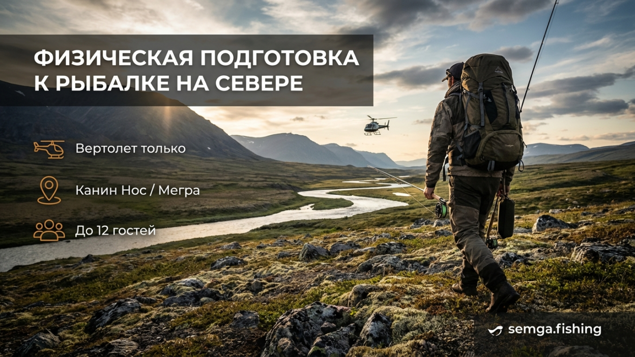 Физическая подготовка к рыбалке на Севере: нужна ли она