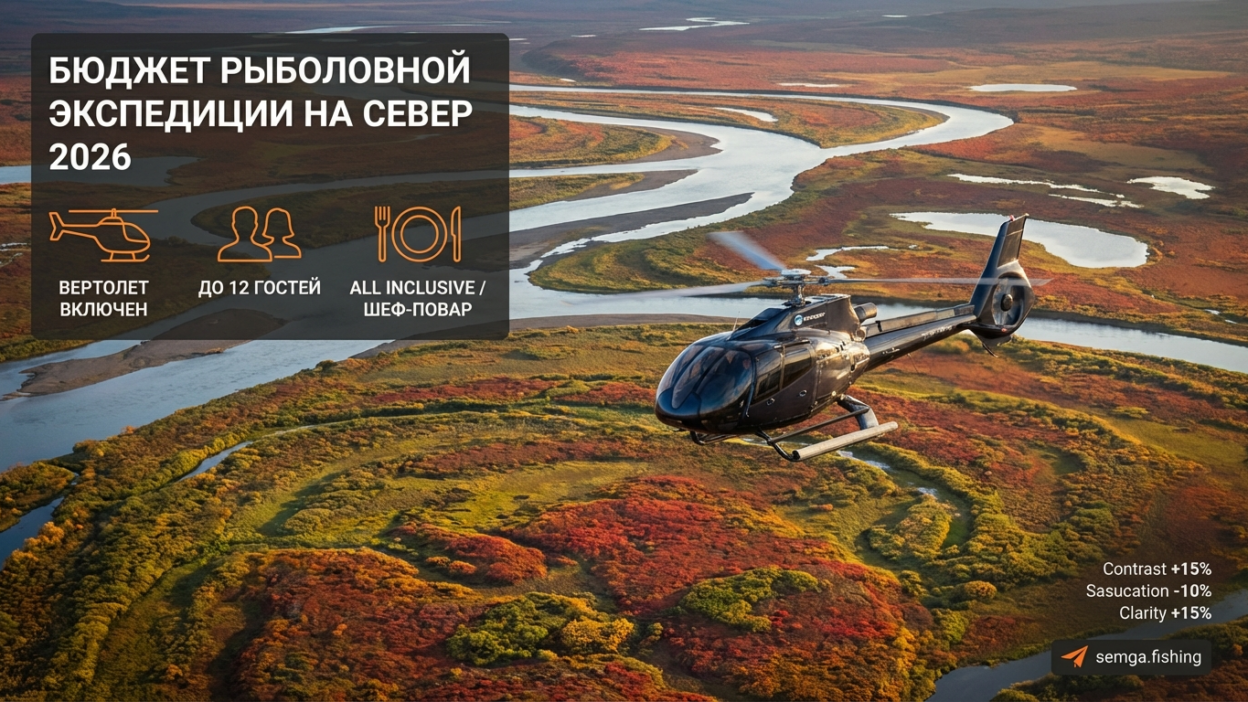 Сколько стоит рыбалка на Крайнем Севере в 2026 году