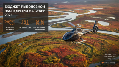 Сколько стоит рыбалка на Крайнем Севере в 2026 году