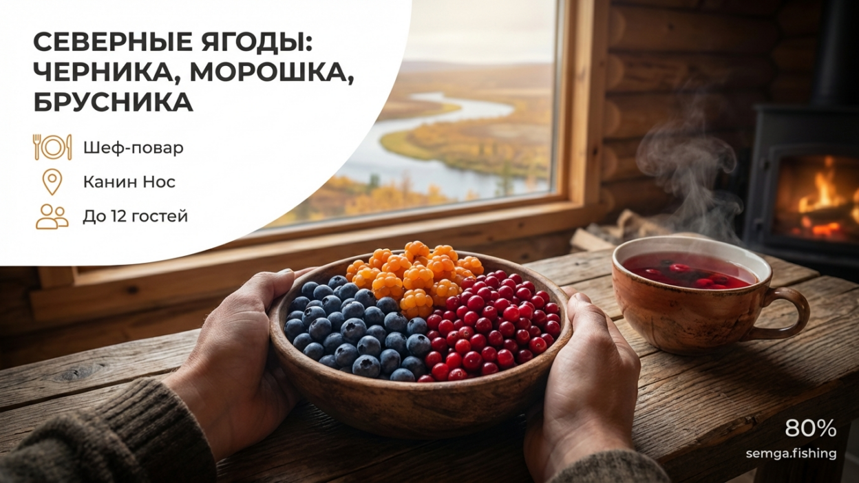 Черника, морошка, брусника: ягоды севера и что с ними делать