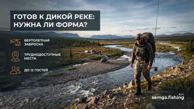 Физподготовка для рыбалки на дикой реке: нужна ли она