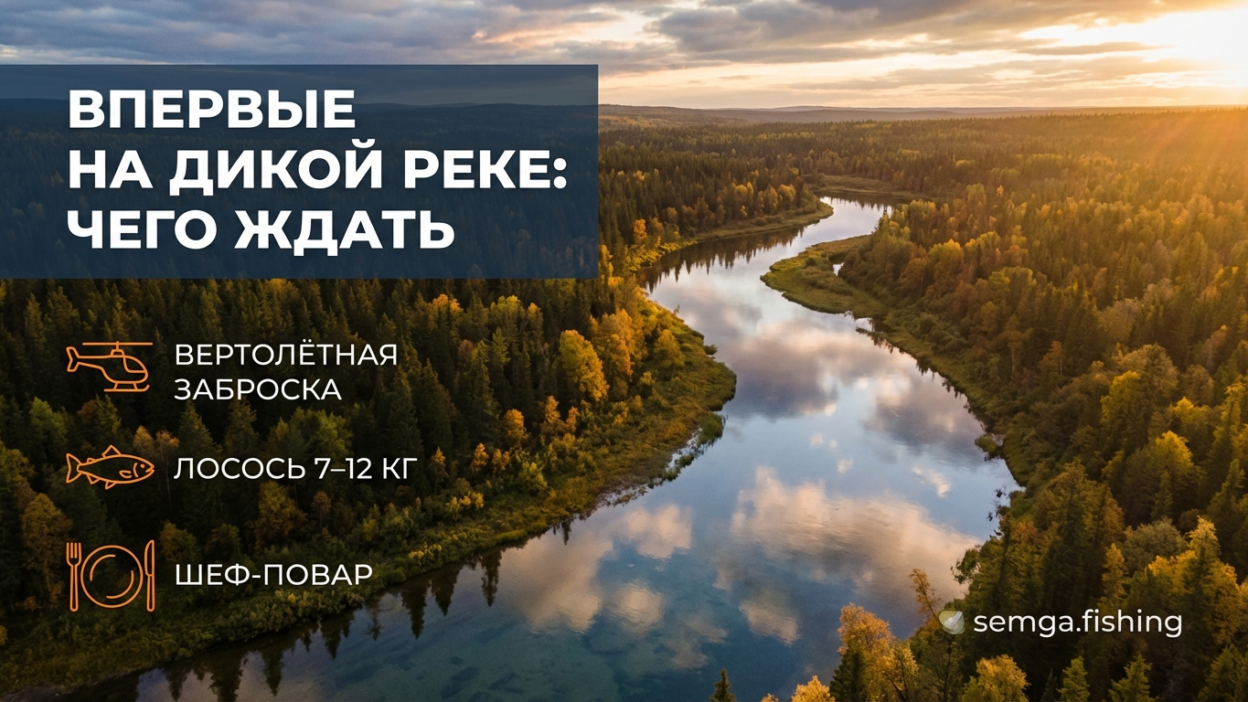 Первый раз на дикой реке: чего ожидать и к чему готовиться