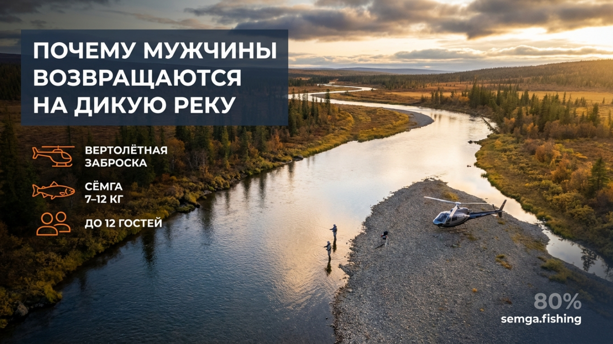Почему мужчины возвращаются на дикую реку снова и снова