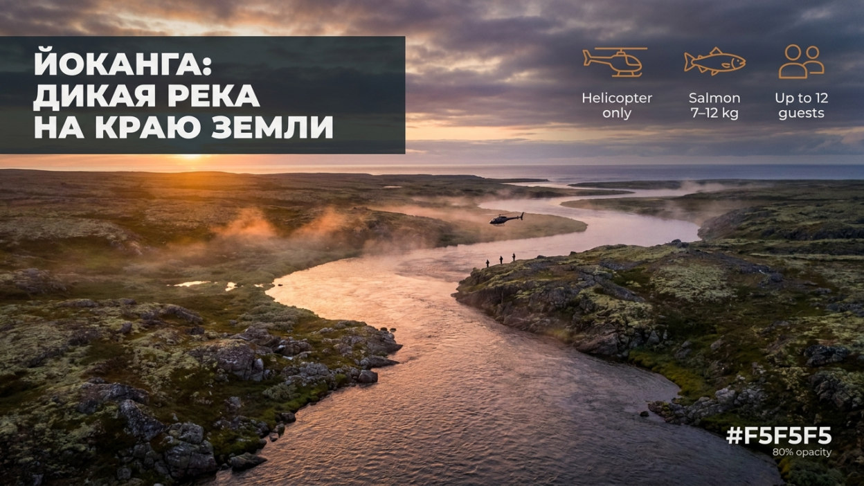 Река Йоканьга: дикая вода на краю Баренцева моря