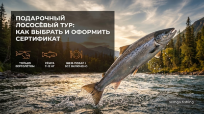 Подарить лососёвый тур: как оформить сертификат и не ошибиться с выбором