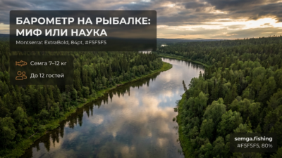 Барометрическое давление и клёв: суеверие или наука