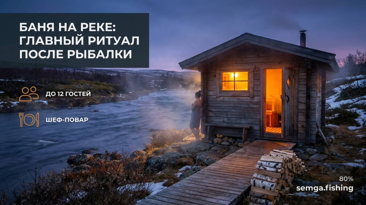 Баня на реке: главный ритуал после рыбалки и зачем она нужна каждый вечер