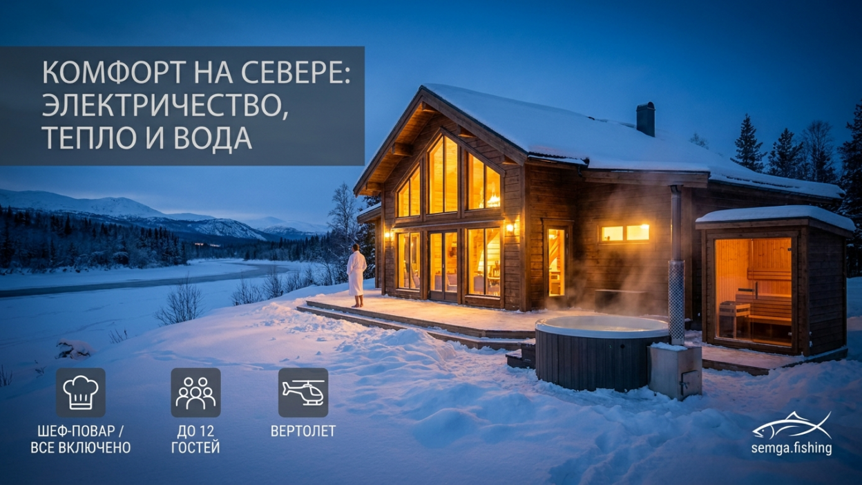 Электричество, горячая вода, отопление: уровни комфорта на разных базах
