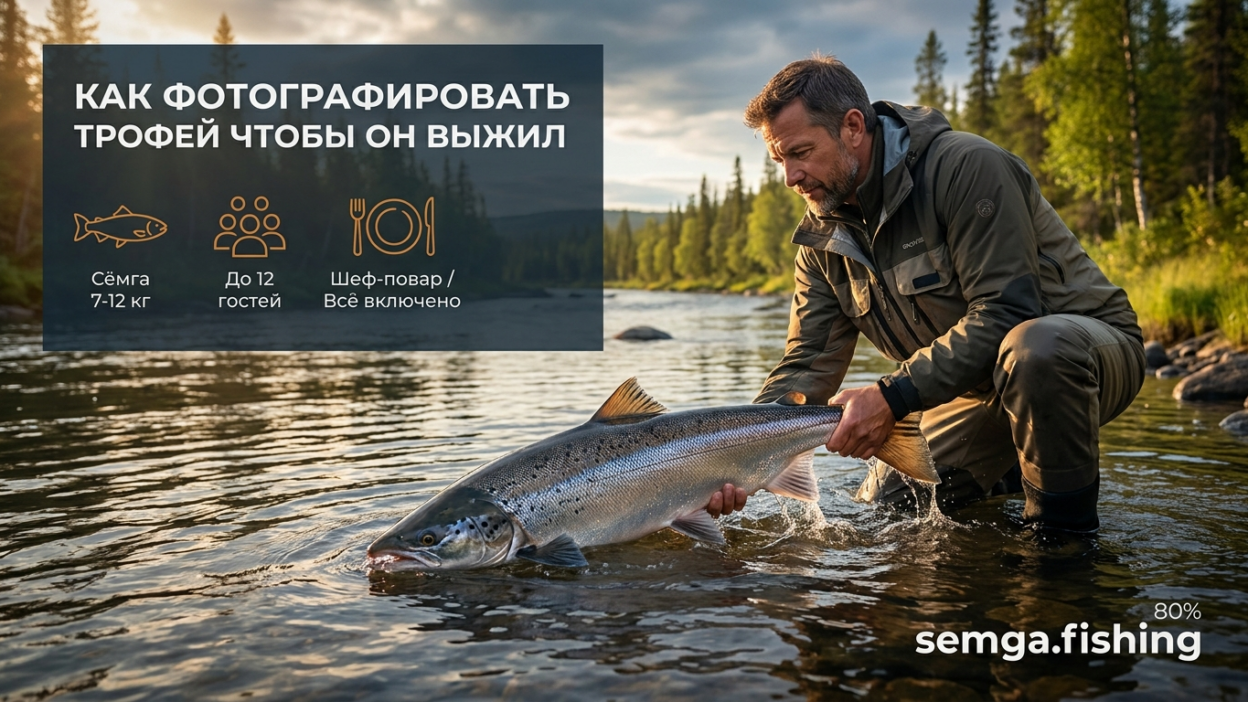 36. Как правильно сфотографировать трофей, чтобы рыба выжила