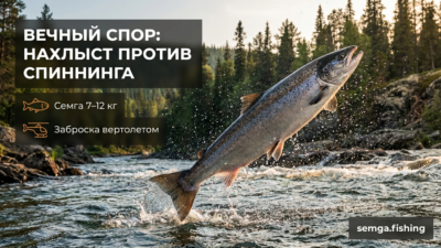 41. Нахлыст или спиннинг на сёмгу: вечный спор, разложенный по полкам