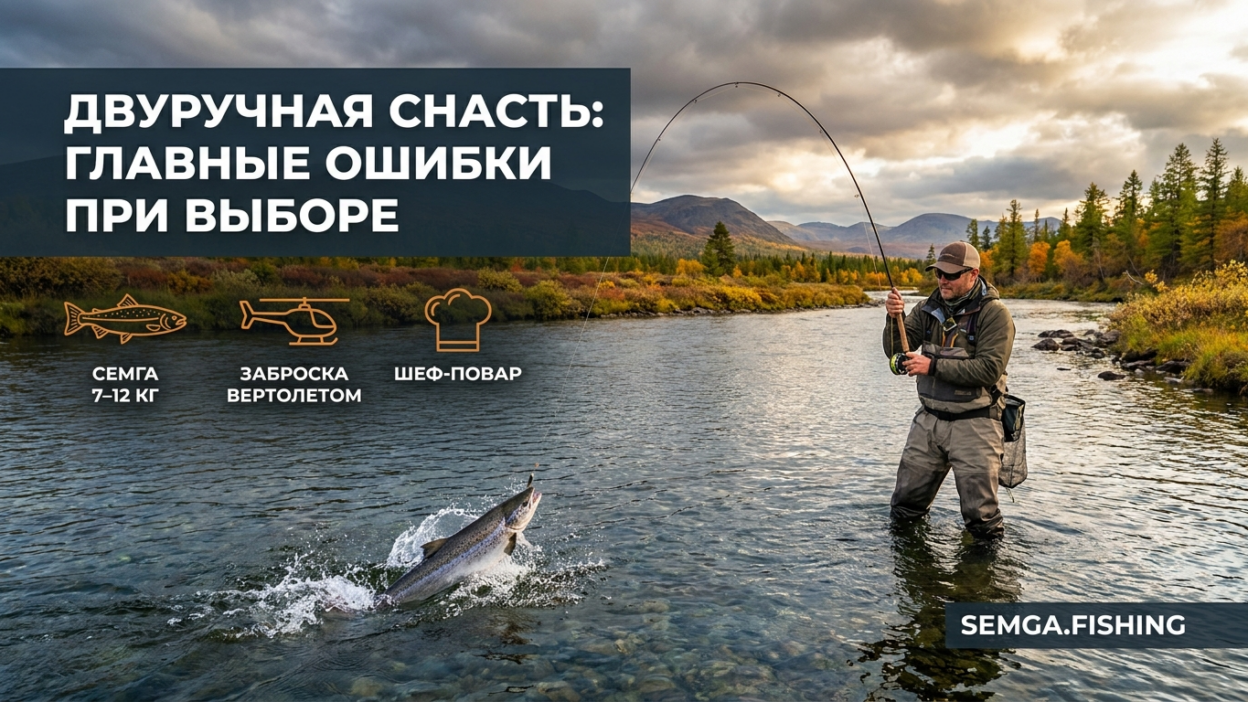 43. Двуручник для новичка: как не купить «не то» удилище