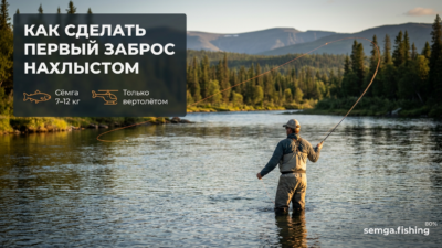 44. Как сделать первый заброс нахлыстом и не запутать шнур