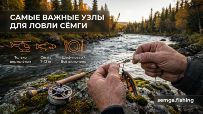 45. Узлы, которые должен знать каждый, кто едет за сёмгой