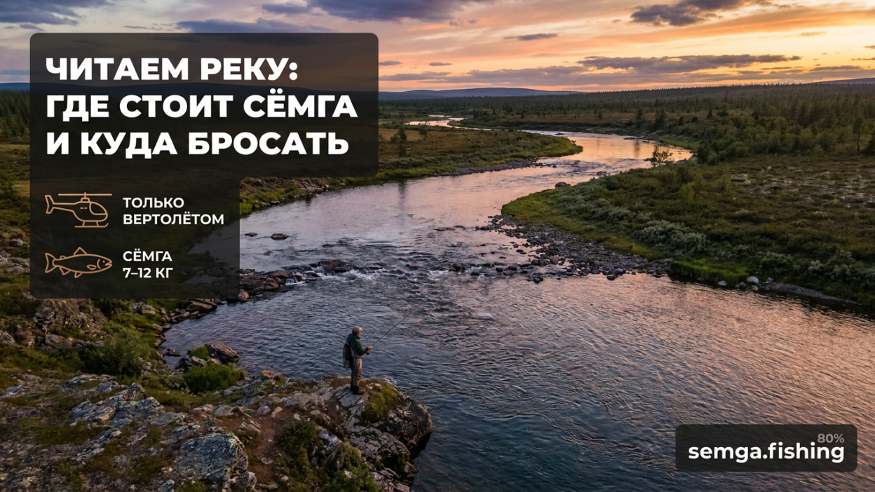 47. Как читать реку: где стоит сёмга и куда бесполезно бросать