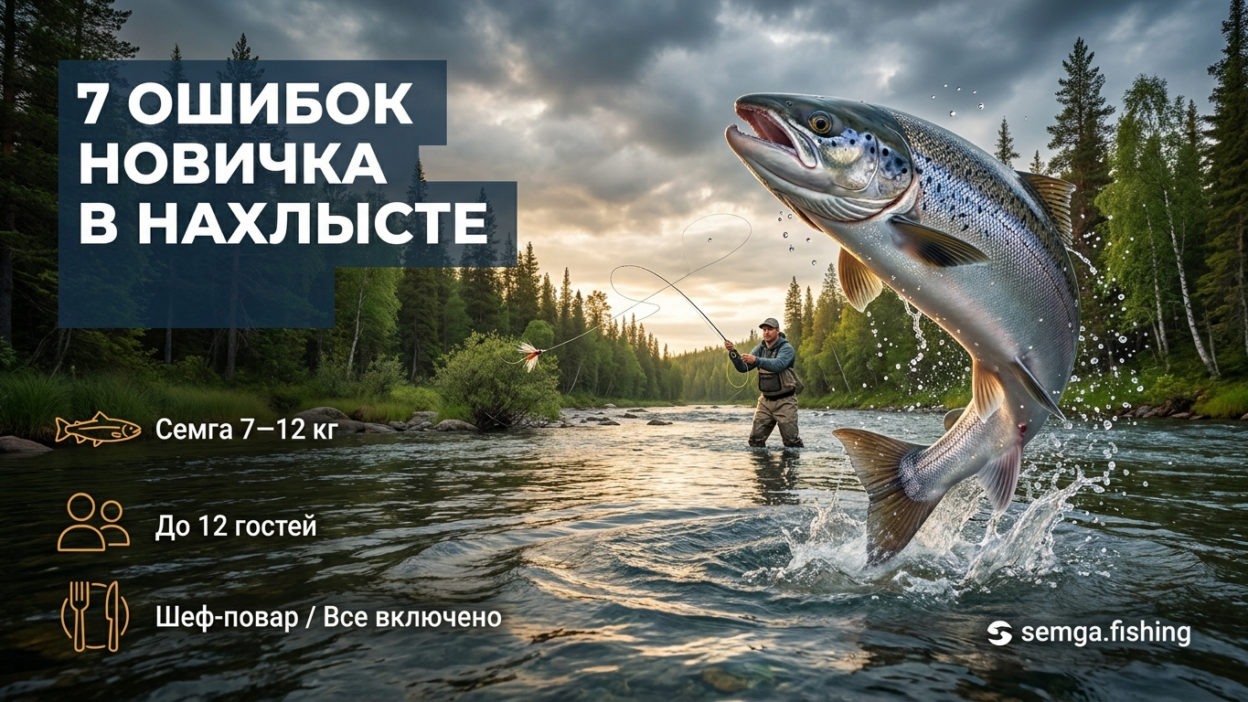 49. 7 ошибок новичка в нахлысте, которые видно за километр
