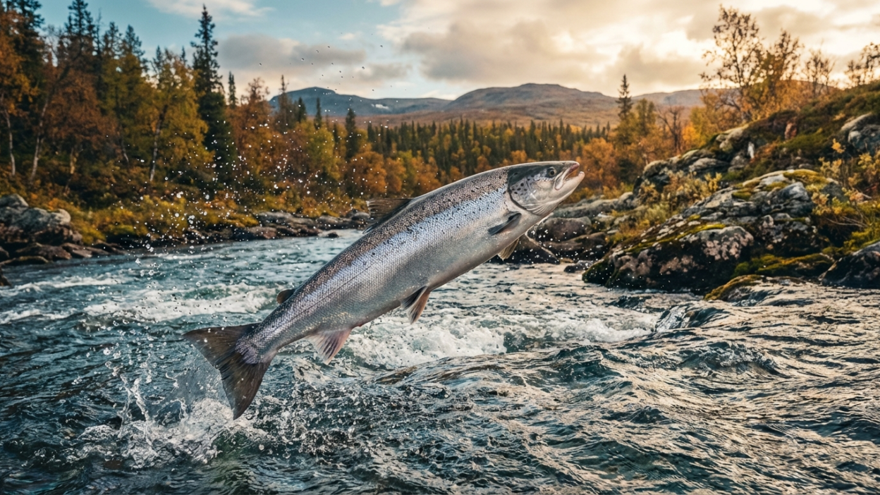Миграция сёмги: как рыба находит свою реку через тысячи километров