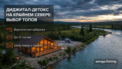 Цифровой детокс на рыбалке: почему топ-менеджеры едут туда, где нет связи