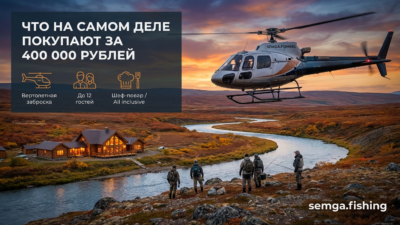 Почему мужчины платят 400 000 рублей за рыбалку: что они покупают на самом деле