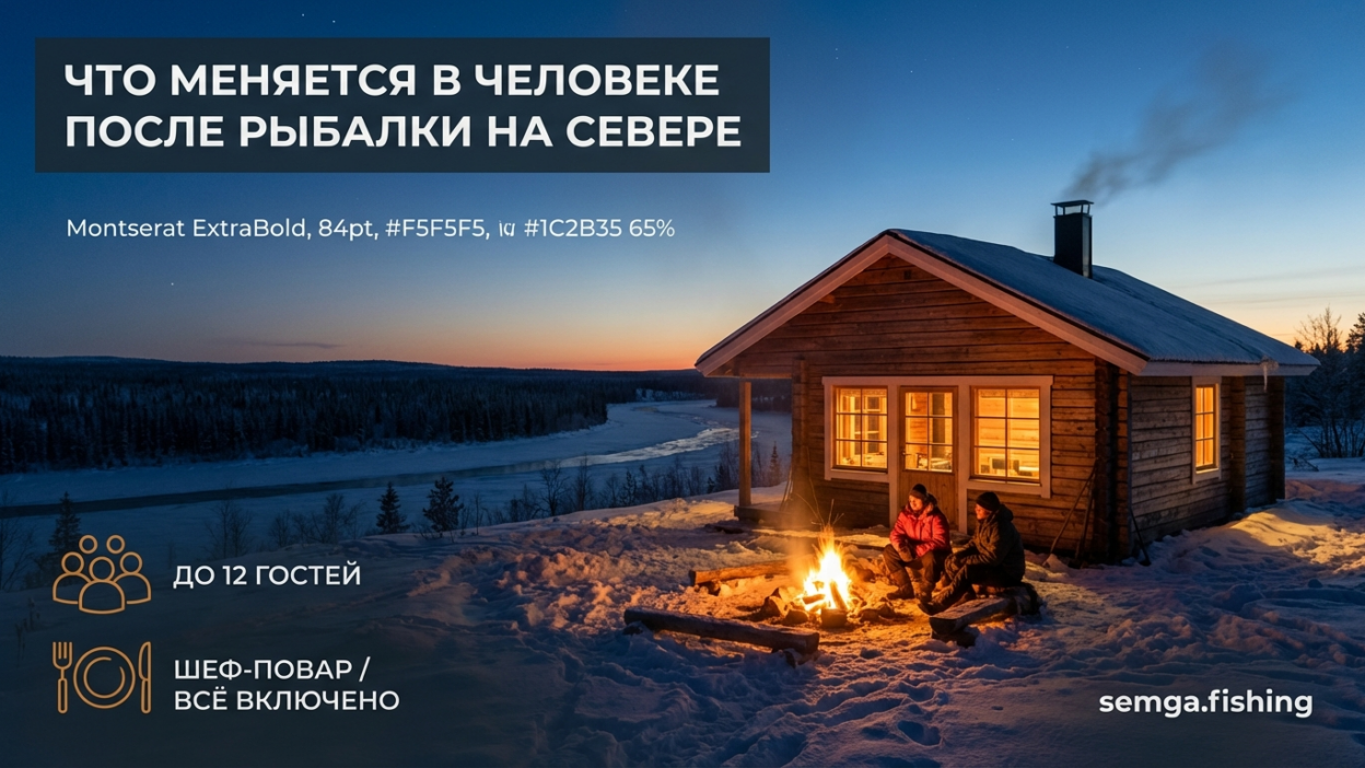 Что меняется в человеке после рыбалки на Крайнем Севере: истории гостей