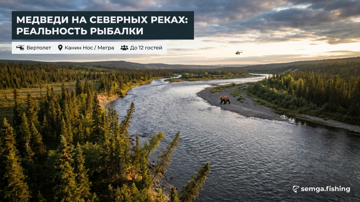 Медведи на северных реках: насколько это реальная опасность на рыбалке