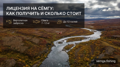 Лицензия на лов семги в России: как оформить и сколько стоит