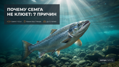Почему семга не клюёт: 7 причин от опытного гида