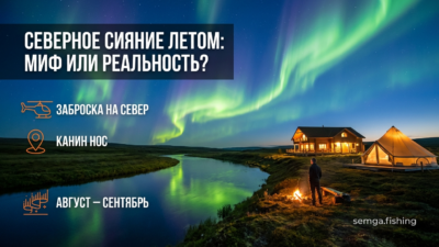 Северное сияние летом — бывает ли оно и где смотреть