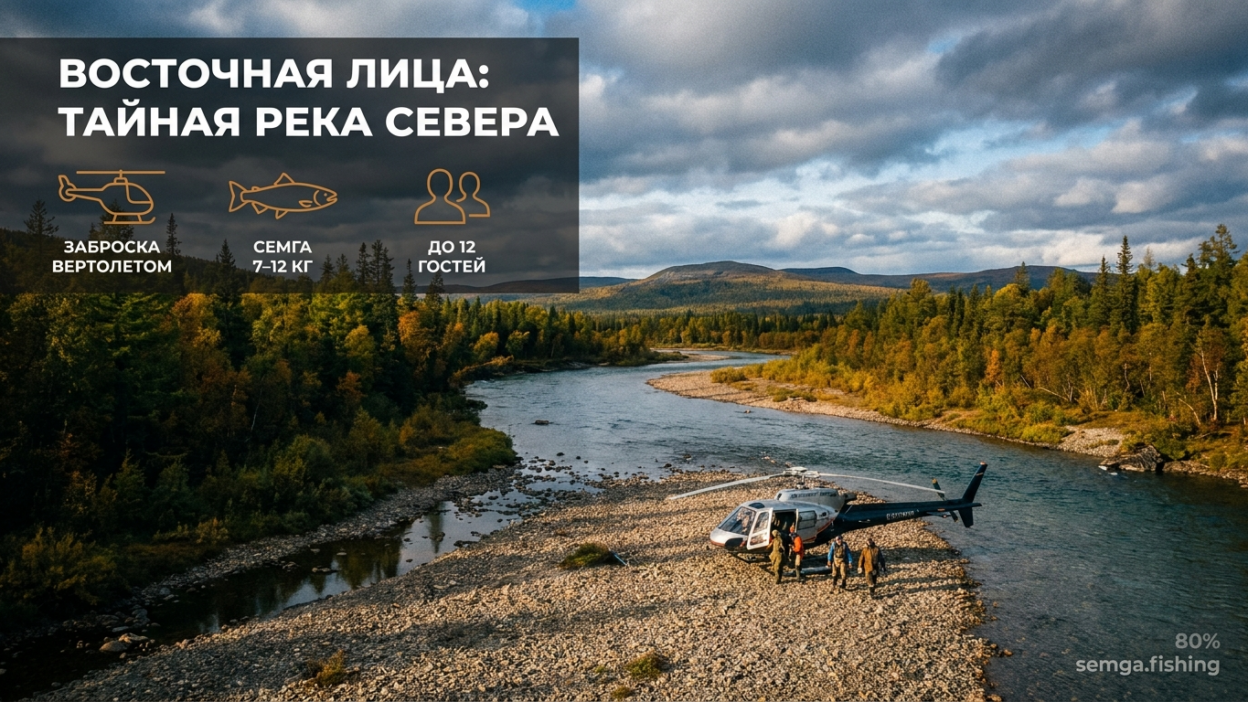 Река Восточная Лица: труднодоступная вода, которую знают единицы