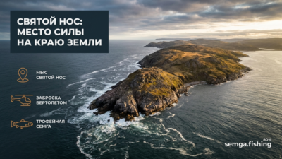 Мыс Святой Нос: граница Белого и Баренцева морей — место силы рыболовов