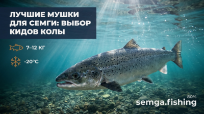 Топ-7 мушек, которые ловят сёмгу на любой реке: выбор гидов Кольского