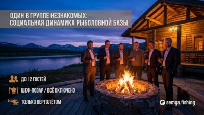 Один в группе незнакомых людей: как устроена социальная динамика на рыболовной базе