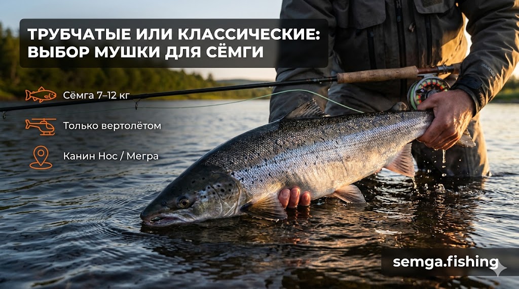 Трубчатые мушки vs классические: что ловит лучше на российских реках