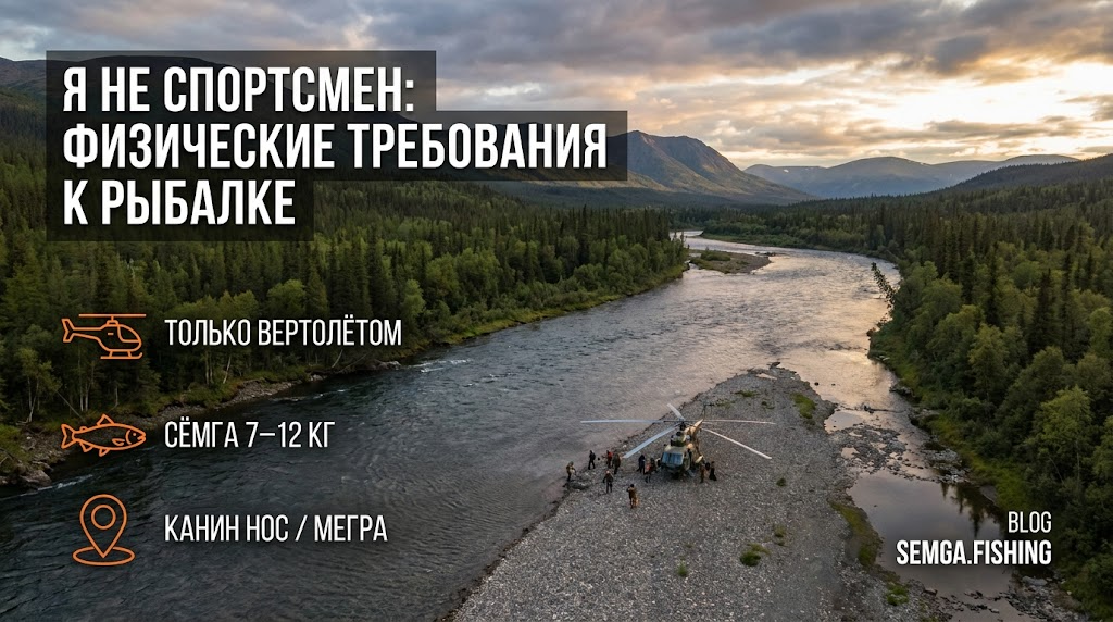 Я не спортсмен: физические требования к рыбалке на дикой реке — мифы и реальность