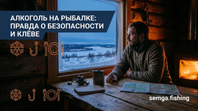 Алкоголь на рыбалке: правда о том, как он влияет на безопасность и клёв