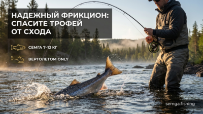 Катушки для лосося: надёжный фрикцион как спасение от обрыва трофея