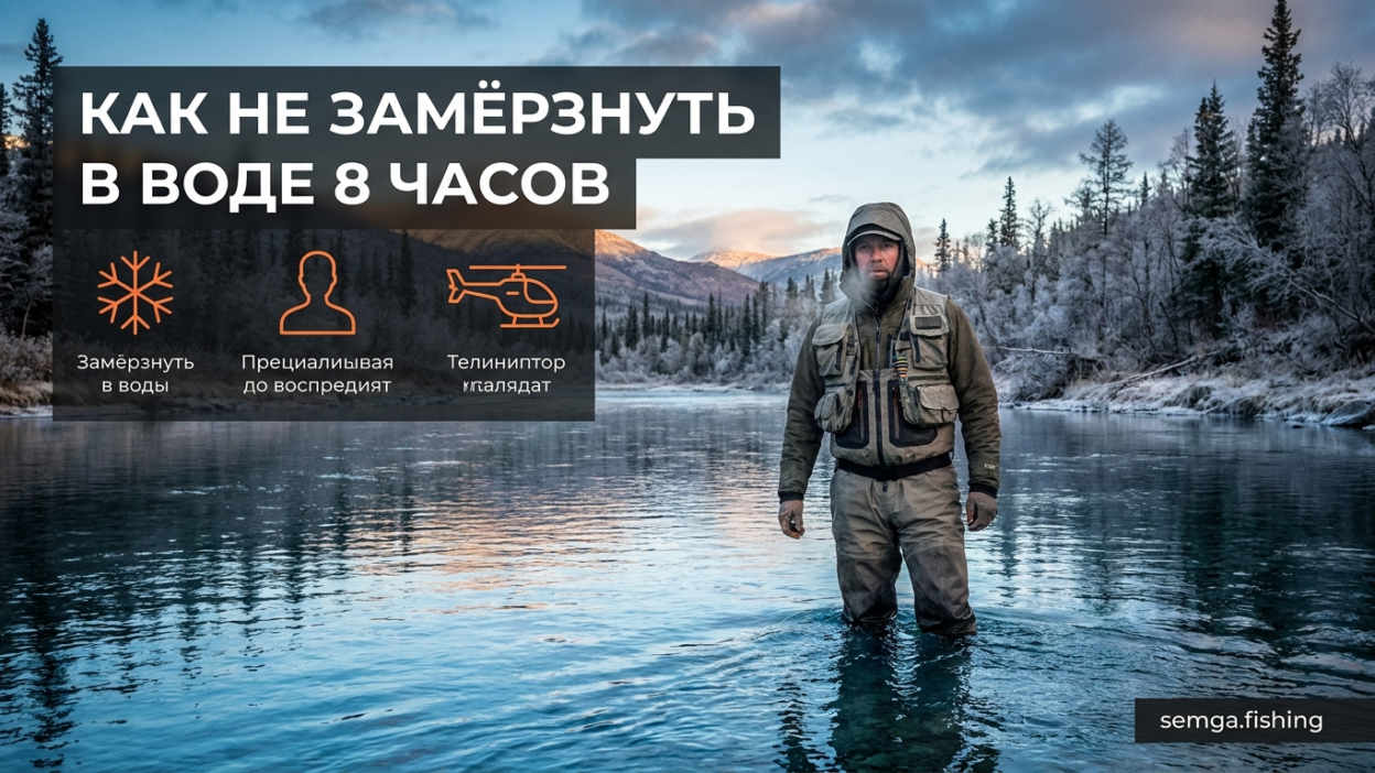 Термобельё и слои для вейдинга: как простоять в воде 8 часов и не замёрзнуть