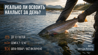 Что если я не умею нахлыстом: реально ли научиться прямо на реке за 1 день
