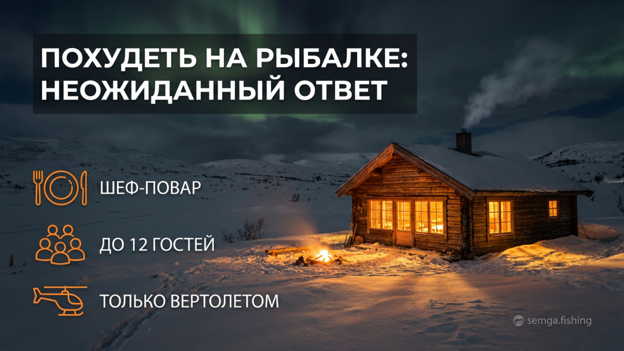 80. Можно ли похудеть на рыболовном туре: неожиданный ответ