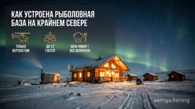 Как устроена рыболовная база на Крайнем Севере: от генератора до спутникового телефона