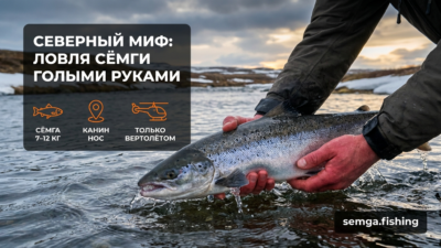 86. Развенчиваем: правда ли, что на Севере ловят «руками»