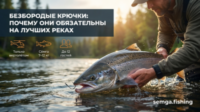 Безбородые крючки: почему на лучших реках мира запрещены бородки