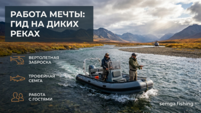 Профессия — лососёвый гид: как становятся проводниками на диких реках